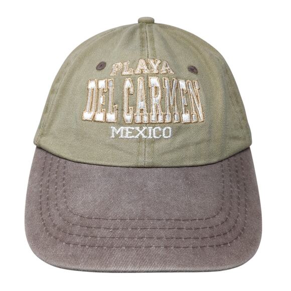 Playa Del Carmen Mexico Baseball Cap Multicolor One Size Adjustable Embroidered - Picture 1 of 9